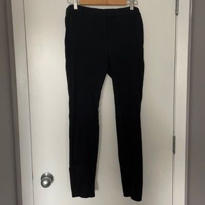 J Crew straight cut women's black trousers (size 4)